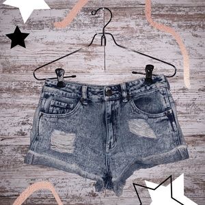kendall and kylie denim shorts